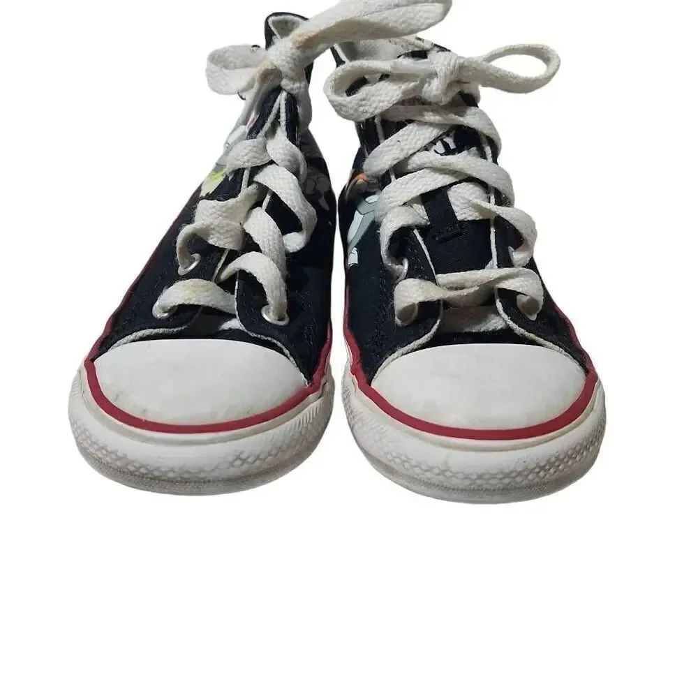 Converse Chuck Taylor All Star Toddler Size 8 Black Bugs Bunny Hi-Top Sneakers